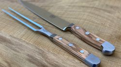 Set coltelli, Posate da trinciatura Olive