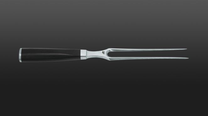 
                    Carving fork for lifting or holding roasts