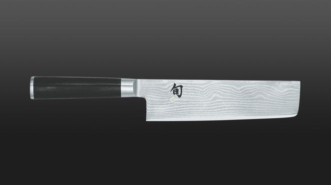 
                    The Nakiri can be used like a spatula