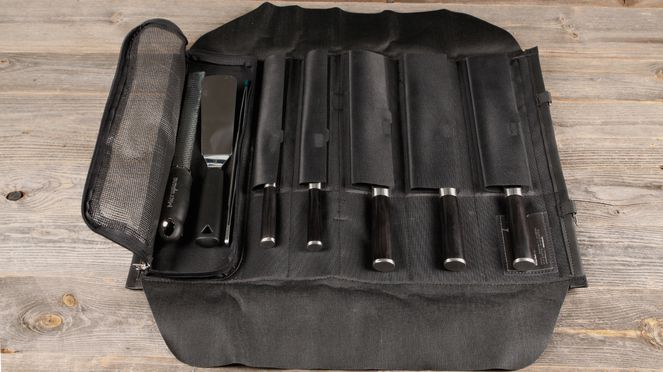 
                    knife bag – made of high quality materials