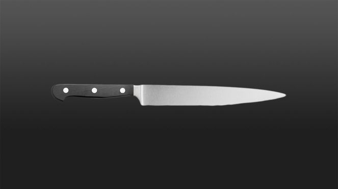 
                    Le manche du couteau à filet flexible Classic Wok est fabriqué en matière plastique spécial