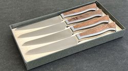 Set coltelli da bistecca dentati Caminada