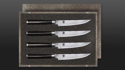 Kai Shun knives, steak knives set