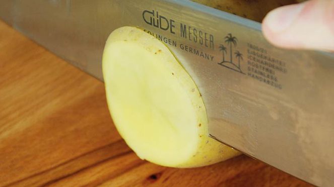 
                    L'uso del coltello da cucina Güde