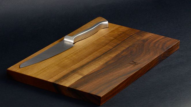 
                    Caminada steak knife with cutting board