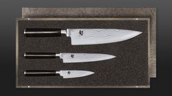 Coltello da cuoco, Set coltelli damaschi
