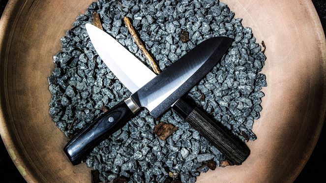 
                    Fuji Chef's ceramic knife