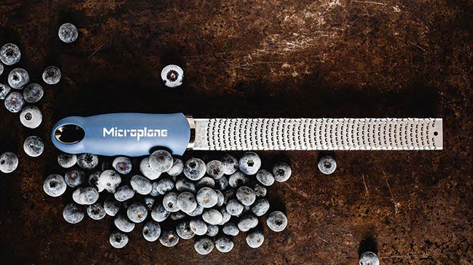 
                    Classic Zester Grater from Microplane® in denim blue